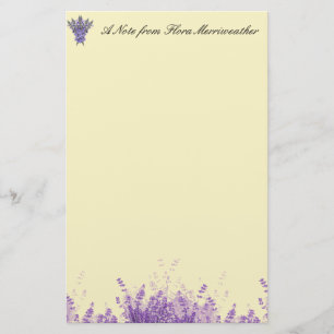 Lavendel auf dem Parlament Briefpapier