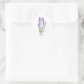 Lavendel Aufkleber Aquarellkraut Blume (Tasche)