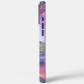 Lavendel-aura-Buddha Case-Mate iPhone Hülle (Rückseite / Links)