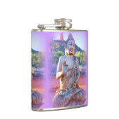 Lavendel-aura-Buddha Flachmann (Rechts)