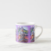 Lavendel-aura-Buddhas Espressotasse (Rechts)