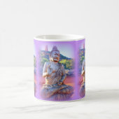 Lavendel aura buddhas kaffeetasse (Mittel)