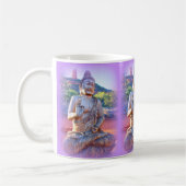 Lavendel aura buddhas kaffeetasse (Links)