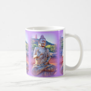 Lavendel aura buddhas kaffeetasse