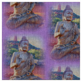 Lavendel-aura-Buddhas Stoff (Nahaufnahme)