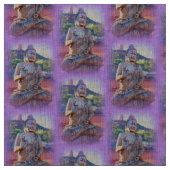 Lavendel-aura-Buddhas Stoff (Muster)