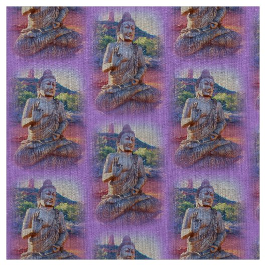 Lavendel-aura-Buddhas Stoff (Muster)
