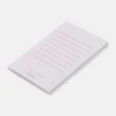 Lavendel aus dem Schreibtisch für kundenspezifisch Post-it Klebezettel (angewinkelt)