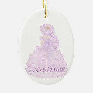 Lavendel Azalea Wandern neben dem Wasser Keramik Ornament