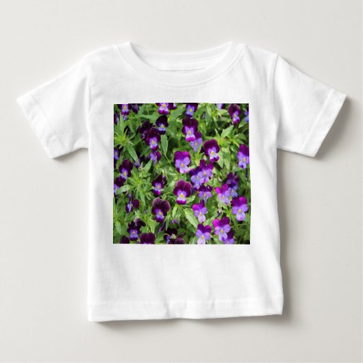 Lavendel Baby T-shirt (Vorderseite)