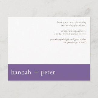 Lavendel-Banner:Dankeskarte Dankeskarte