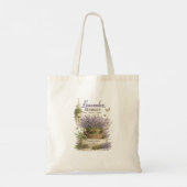 Lavendel-Bauernhof-Markt Botanischer Tragetasche (Rückseite)
