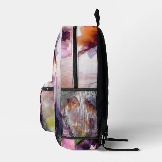 Lavendel Bedruckter Rucksack (Rechts)