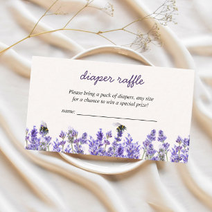 Lavendel Beutelwolf Duschdusche Windelwanne Begleitkarte