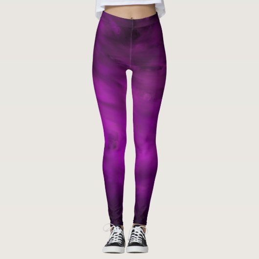 Lavendel-Bewegung - Leggings (Vorderseite)