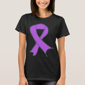 Lavendel Bewusstseins Schleife als Symbol T-Shirt