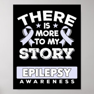 Lavendel-Bewusstseinsband-Geschenk für Epilepsie P Poster