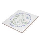 Lavendel, Bienen und Olivenzweige - klare Bilder Fliese (Seite)