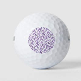 Lavendel-Blätter Golfball