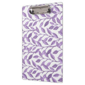 Lavendel-Blätter Klemmbrett (Links)