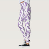 Lavendel-Blätter Leggings (Links)