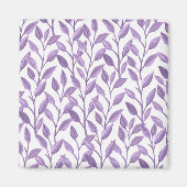 Lavendel-Blätter Magnet (Vorne)