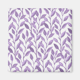 Lavendel-Blätter Magnet