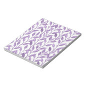 Lavendel-Blätter Notizblock (Rotiert)