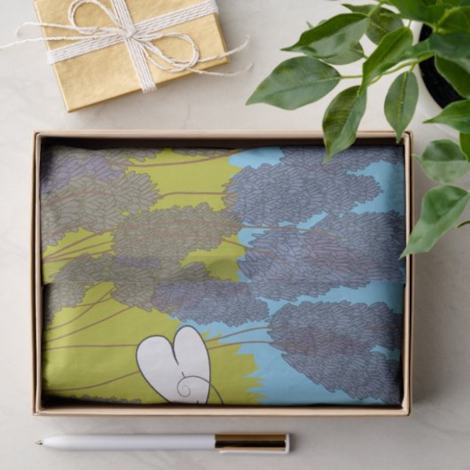 Lavendel Bliss Tissue Paper Seidenpapier (Geschenk)