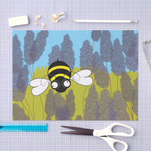 Lavendel Bliss Tissue Paper Seidenpapier (Handwerk)