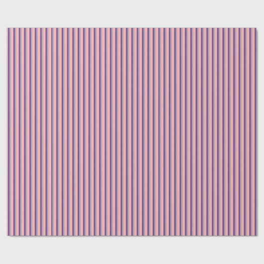 Lavendel Bliss Wrapping Paper Geschenkpapier (Flach)