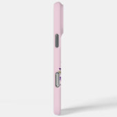 Lavendel Bloom: Mit Monogramm erste "A" Case-Mate iPhone Hülle (Rückseite / Rechts)