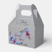 Lavendel Blue Geschenkschachtel (Rückseite)