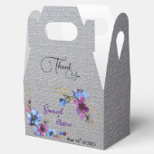 Lavendel Blue Geschenkschachtel (Geöffnet)