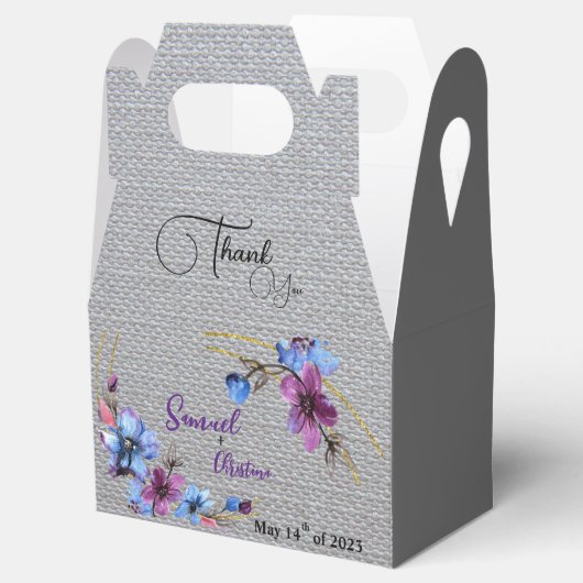 Lavendel Blue Geschenkschachtel (Geöffnet)