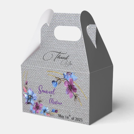 Lavendel Blue Geschenkschachtel (Vorderseite)