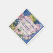 Lavendel Blues Probe Serviette (Ecke)