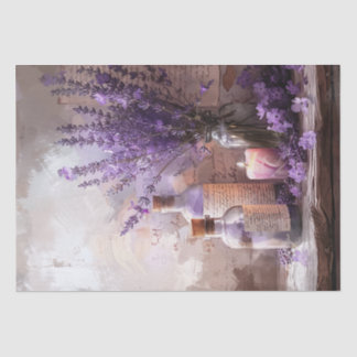 Lavendel Blume Apotheke Dekoupage Seidenpapier