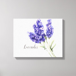 Lavendel Blume Aquarellbilder Leinwanddruck