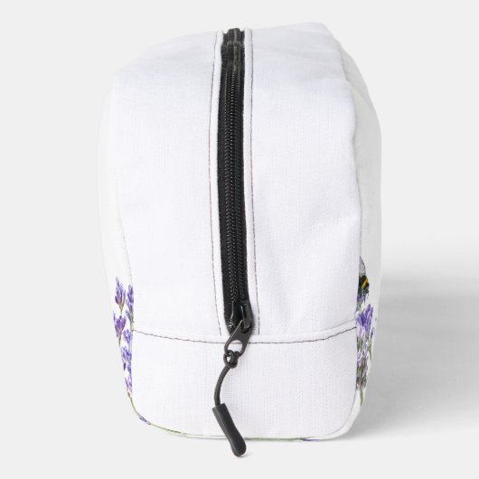 Lavendel-Blume Bienenvölker Waschbeutel (Rechts)