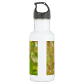 Lavendel-Blume Edelstahlflasche (Rückseite)