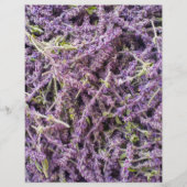 Lavendel-Blume Flyer (Vorne)