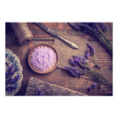 Lavendel-Blume Fotodruck (Vorne)