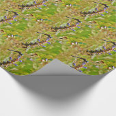 Lavendel-Blume Geschenkpapier (Ecke)