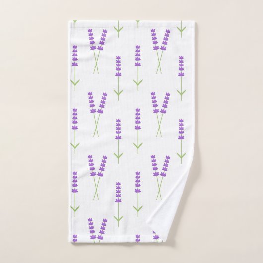 Lavendel Blume Handtücher Set (Handtuch)