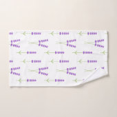 Lavendel Blume Handtücher Set (Handtuch)