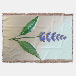 Lavendel Blume in glänzender Eleganz Decke