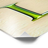 Lavendel Blume in glänzender Eleganz Fotodruck (Ecke)