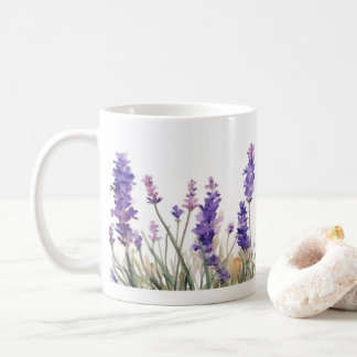 Lavendel-Blume Kaffeetasse