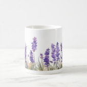 Lavendel-Blume Kaffeetasse (Mittel)